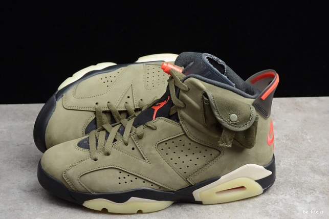 Cheap medium 6 travis cactus jordan cn1084-200 jack olive air scott 0403